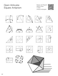 Open Anticube, Square Antiprism